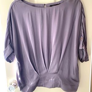 BCBG max Azaria silk dolman blouse